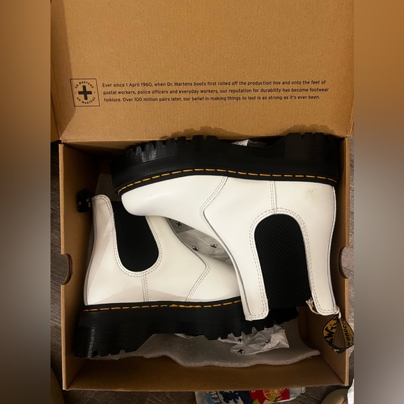 Doc Marten 2967 Leather platform Chelsea boots - Picture 2 of 5